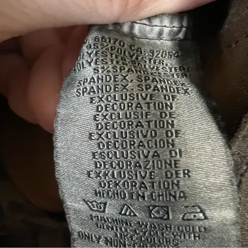 MARRAKECH Marni Leopard Moto Jacket Faux Suede Leather Brown Sz M Anthropologie Size M