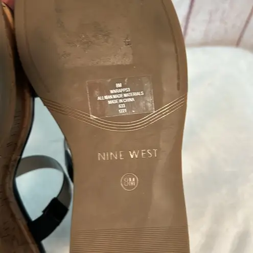 Nine West NWOT  Rapps Wedge Sandal