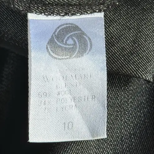 Tahari Wool Blend Pencil Skirt