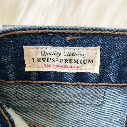 Levi's Premium 501 High Rise Jean Shorts Size 28 NEW WITH TAGS Retail $69