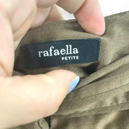 Rafaella Brown Straight Leg Dress Pants
