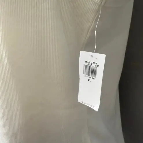 Old Navy  Womens Casual Fitted Tank Top, White, XL