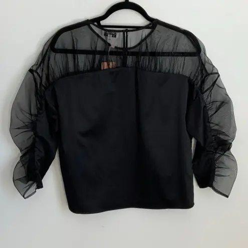 CROSBY by Mollie Burch CROSBY Faye Top - Black size small