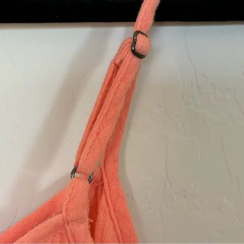 Caslon XL Cotton Gauze Tank Top NWOT In Coral Adjustable Strap