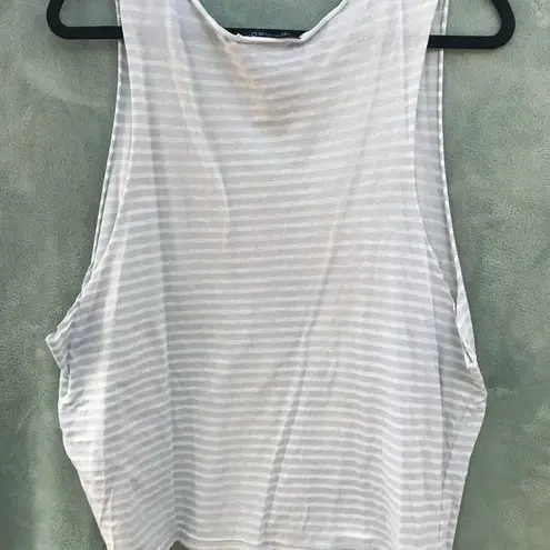 Wildfox  "I ❤️ Boys" Striped Tank Top