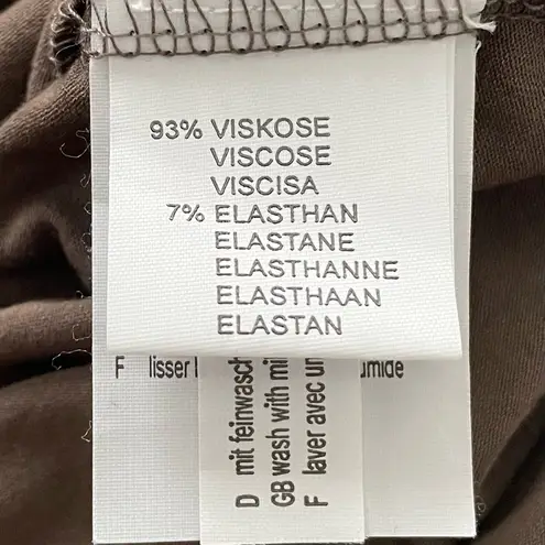 NWOT Fair Lady brown embellished gold & orange stones T