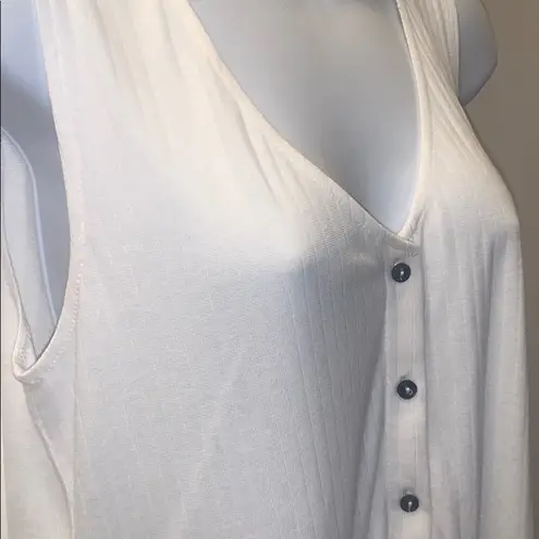 Cupcakes and Cashmere New  white tank Revolve L