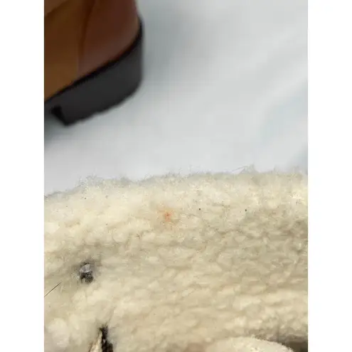 Skechers Brown Suede Lace Up Hiking Snow Boots 8.5