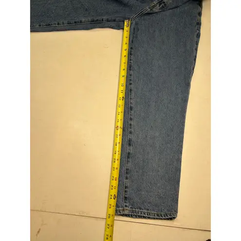 PacSun  high rise, straight leg medium wash jeans with cropped ankle size 29