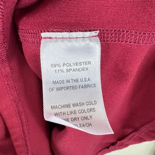 Stonewear Designs Red Long Sleeve Stretchy V