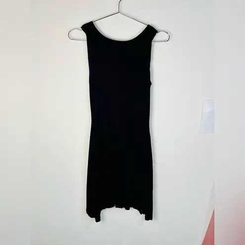 5th & Love Black Sleeveless Knit Mini Dress Size Small - Stretchy & Chic