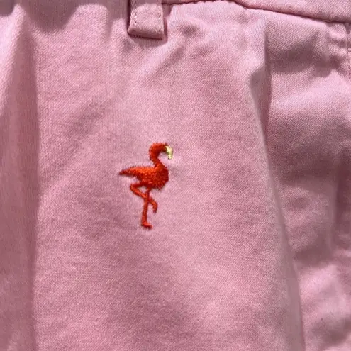 Jones New York 𝅺JONES & Co  Pink Flamingo Shorts Size 8