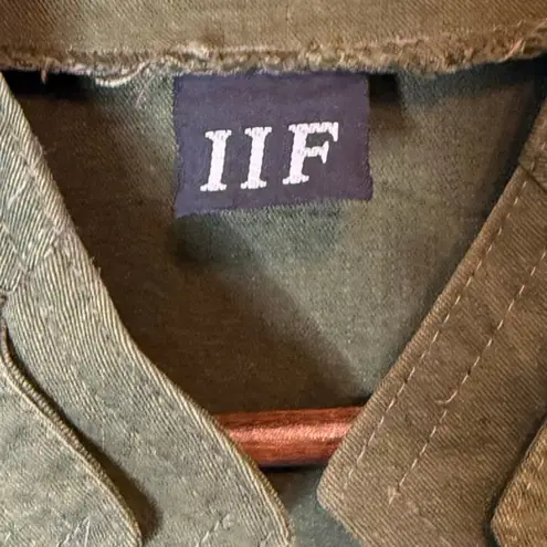 IIF Vintage Embellished Jumpsuit Green Size 12