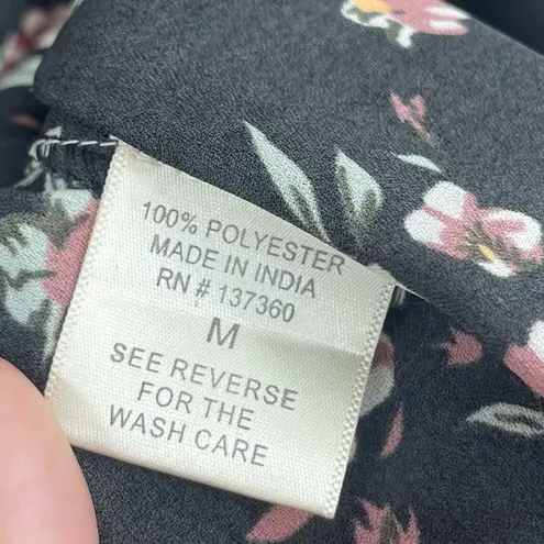 Live 4 Truth Boho Floral Black Kimono Size Medium