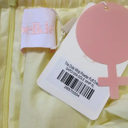 NWT Selkie The Powder Puff in Dole Whip Yellow A