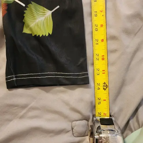 Beyond This Plane Tunic Shirt Dress Size 3X Black Color Splash Long Sleeve (A33)