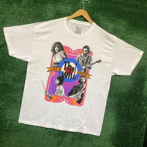 The Who white T-shirt size 1X