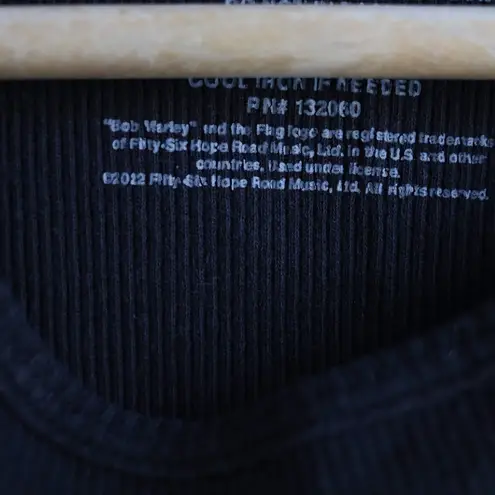 Zion Rootswear Bob Marley One Love Tank Top Zion Black Graphic Sleeveless