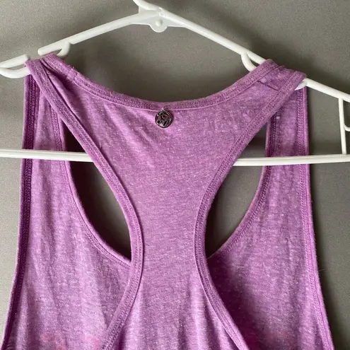 Lorna Jane Life sz XS purple "Choose to shine" tank top