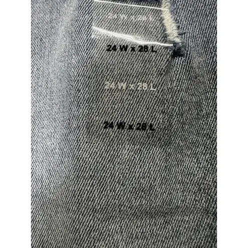 KanCan New High Rise Skinny Women's Jeans Size 24 Plus Inseam 28 in. Distressed Blue