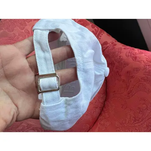 White 'BRIDE' Embroidered Baseball Cap from Miss to Mrs