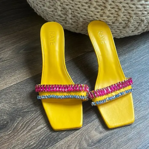 Raye Lavan Mule in Mustard