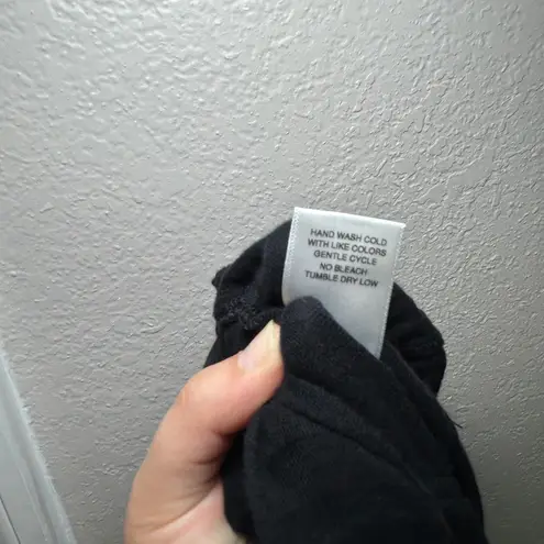 Michael Stars Black Cotton Gauze Jogger Pants Women's small minimal casual comfy