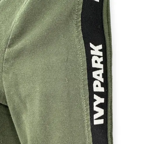 Ivy Park by Beyoncé | XXS | Dark Khaki Green Logo Ribbon Long Sleeve Bodysuit