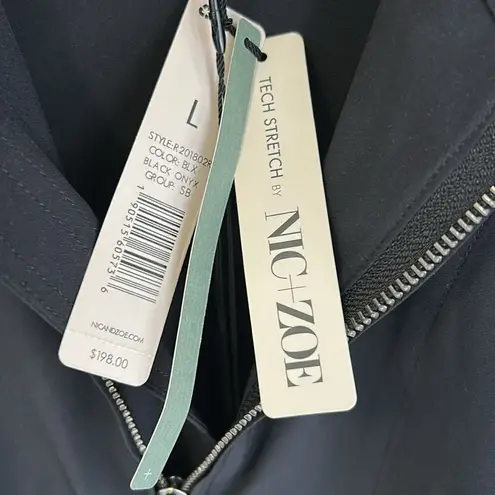 Nic+Zoe Black Tech Stretch Jogger Jumpsuit