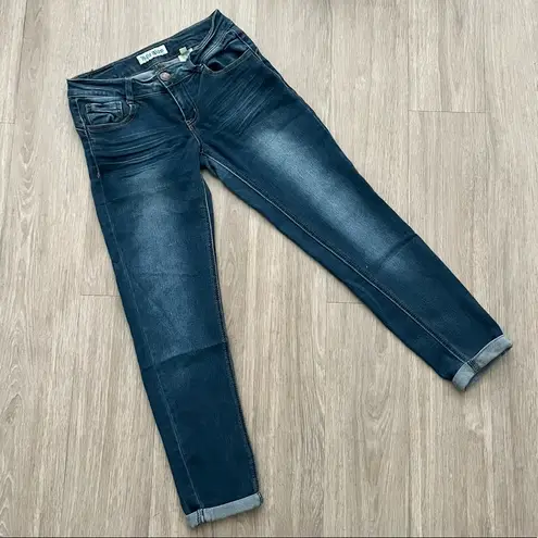 Paris Blues Roll Cuff Ankle Lift & Love Denim Jeans Size 7
