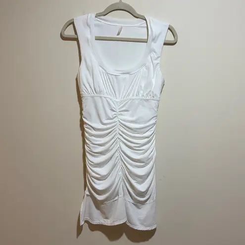Free People Movement Free People FP Movement Tempo Athletic Active Dress Ruched White Size Medium - Image 6
