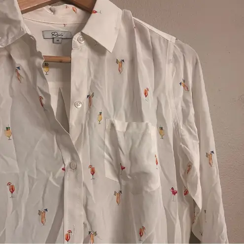 Rails Kate Silk Cocktail Blouse