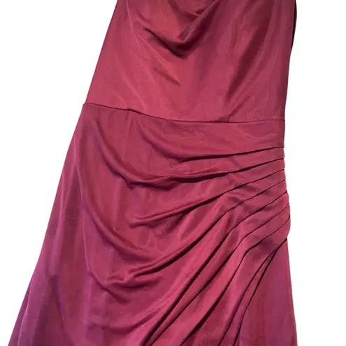 Azazie Kalea Cabernet Burgundy Dress Shawl Bridesmaid Wedding Guest