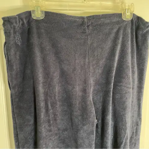 Free People Movement Dark Blue Sweatpants with drawstring Size XS terry cloth