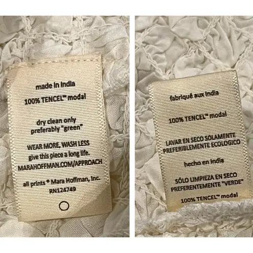 Mara Hoffman NWT Sloan Textured Sleeveless Column Midi-Dress Size XL