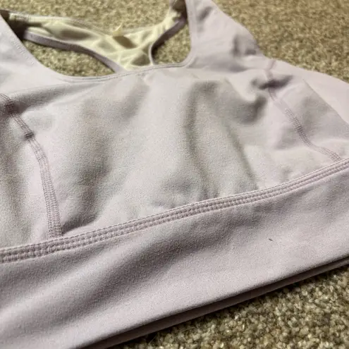Free People FP Movement Synergy Crop Sports Bra Pale Purple Women’s Small