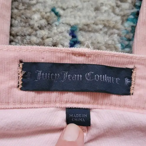 Juicy Couture  blush corduroy skinny jeans size 27