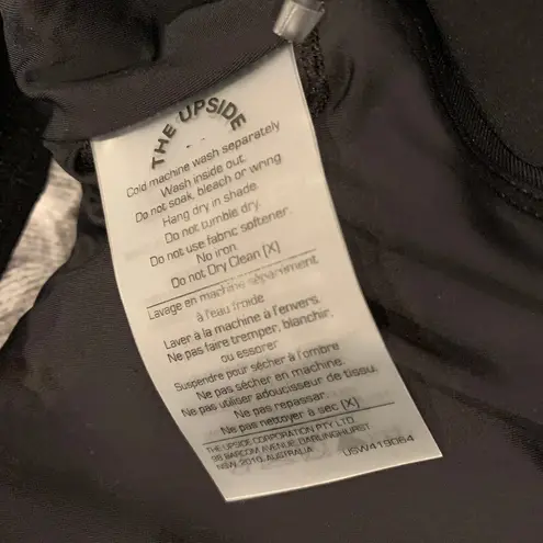 The Upside Samantha Cutout Velvet Sports B… Black