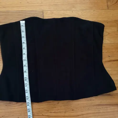 SKIMS Fleece Black Corset Size 4x