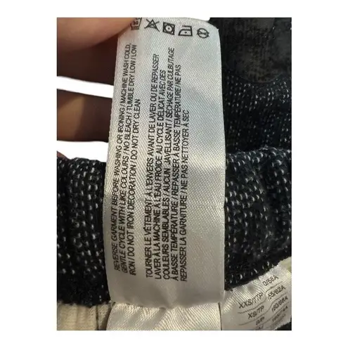 Roots Sweatpants Womens Size XS Salt and Pepper Jogger Elastic Waist Loungewear