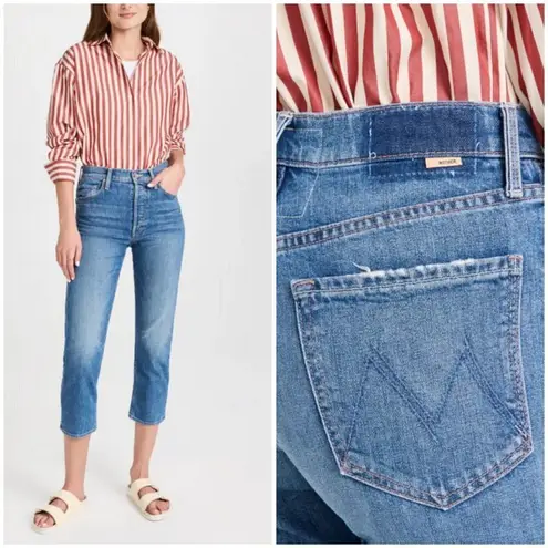 đź’•MOTHER SUPERIORđź’• The Tomcat Jeans ~ Kneeling On Stones 27 NWT Blue