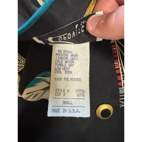 Popovitch Blazer Jacket Top Women Size Small Long Sleeve Button Down USA MADE