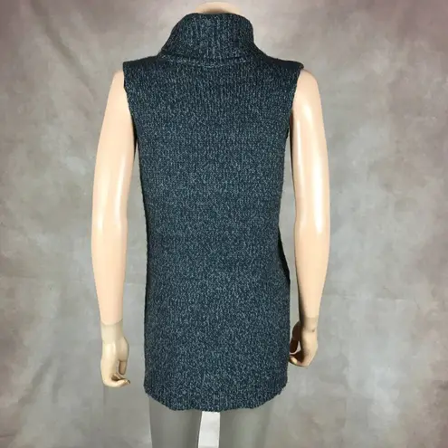 LORD & TAYLOR Sleeveless Turtleneck Sweater NWOT XS Gray