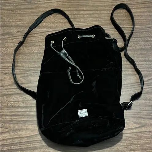 Herschel Supply Company Hanson Velvet Drawstring Backpack