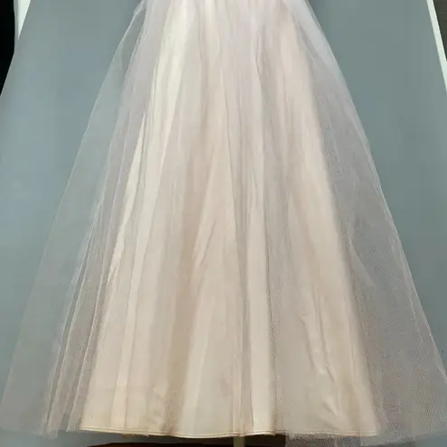 Vintage Prom Dress Strapless Wounded Bird Pink Tulle Susie Q Halloween Costume Size XXS