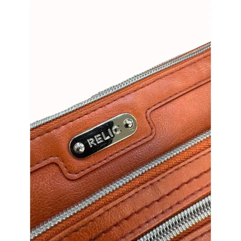 Relic  womens coral small shoulder bag cross body purse SKU 6650