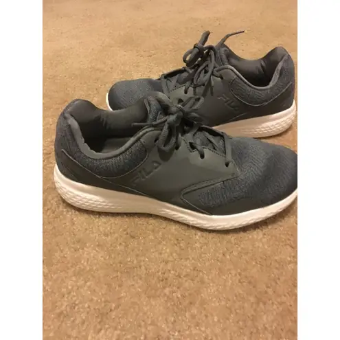 Fila Memory Foam Frame V6 Women's Gray White Athletic Sneakers Shoes Size 9