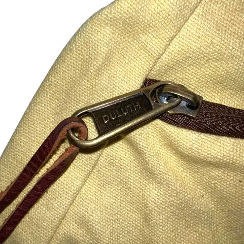 Duluth Trading Co Womens Crossbody Handbag Purse Shoulder Bag Yellow Brown