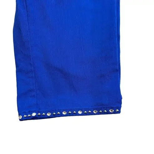 Bermuda Hearts of Palm Cobalt Blue Long  Shorts - 8P