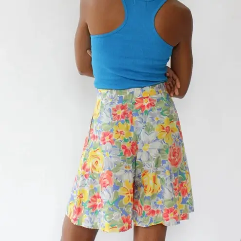 Farm Rio Vintage Floral Bermuda Shorts